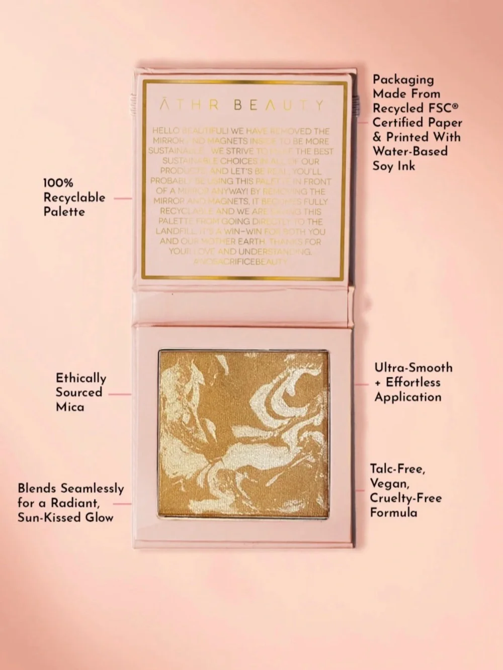 ATHR Beauty / Diffused Reflections Bronzing Powder / Ethereal